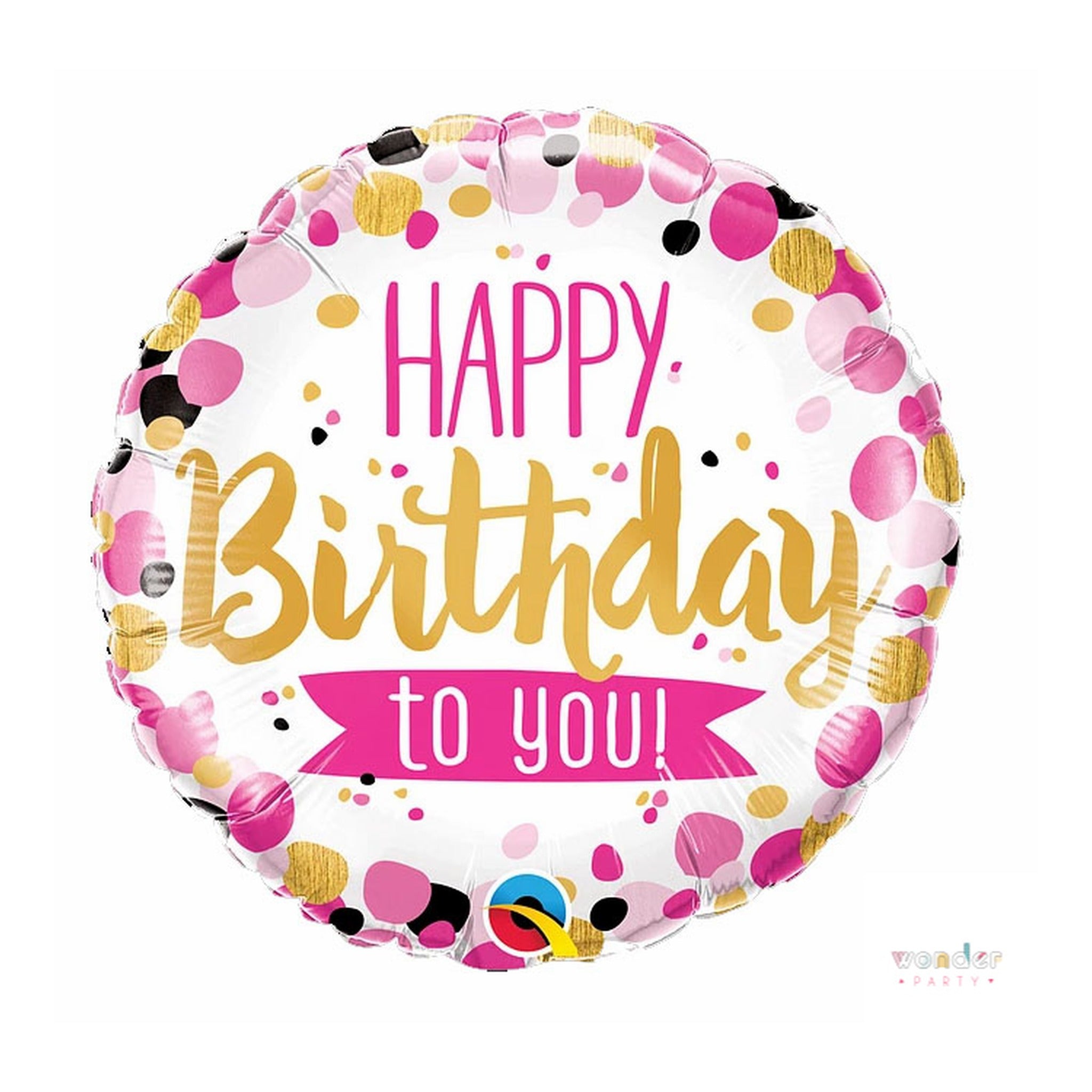 Happy Birthday to You Foil Balloon 18"